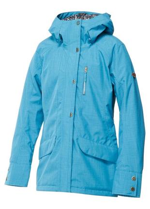 Блакитна зимова куртка roxy оригінал гірськолижна