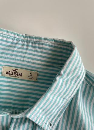 Сорочка в смужку hollister4 фото