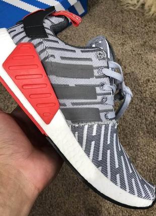 #614
кросівки adidas nmd r2 pk zebra