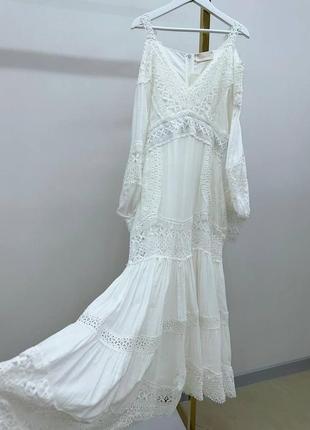Платье zimmerman белое8 фото