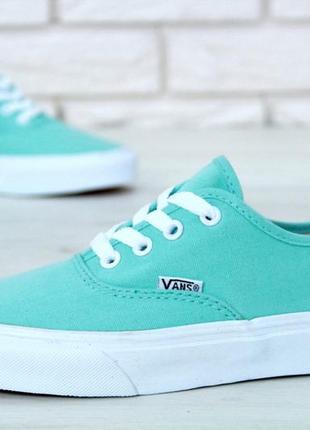 Жіночі кеди vans era 56 бірюзові (кеди ванс ера 36-40)365 фото