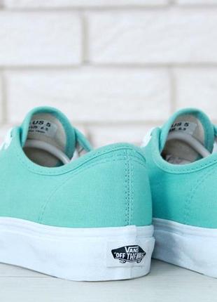 Женские кеды vans era 56 бирюзовые (кеды ванс ера 36-40)367 фото