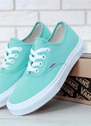 Жіночі кеди vans era 56 бірюзові (кеди ванс ера 36-40)369 фото