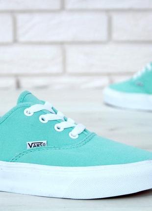 Женские кеды vans era 56 бирюзовые (кеды ванс ера 36-40)36