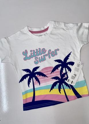 Нова футболка з етикетками little surfer, бренд f&f