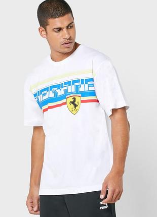 Нова фірмова чоловіча футболка puma ferrari sf street tee 59613905