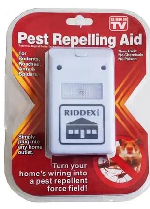 Ультразвуковой уничтожитель насекомых riddex pest repelling aid