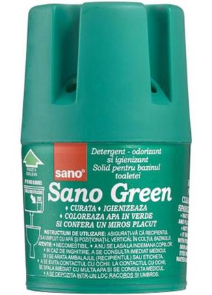 Средство для чистки унитаза sano green 150 г (7290010935833)1 фото