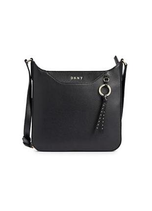 Кожаная сумка dkny