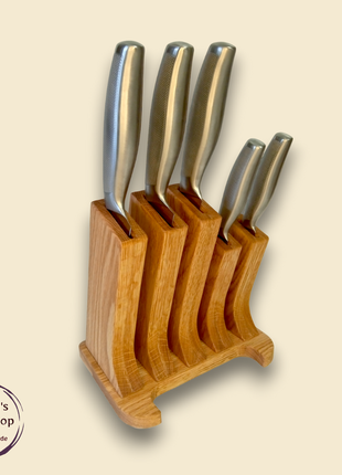 Підставка для ножів – ікігаі крона7 фото
