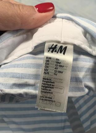 Кепка панама из хлопка h&m6 фото