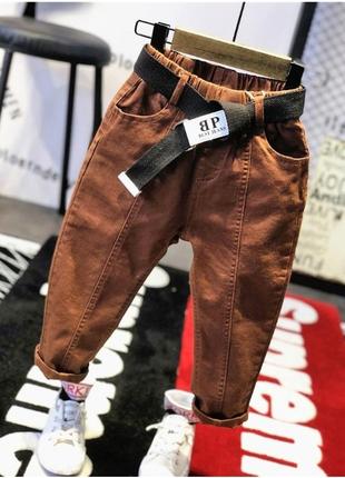 Джинси зпоясом