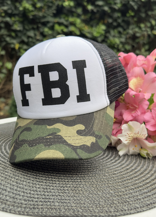 Кепка fbi сітка