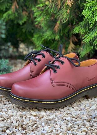 Туфли dr. martens 1461 cherry