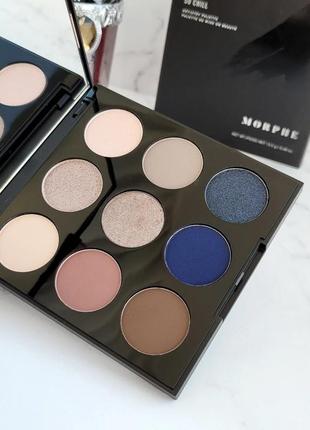 Палетка тіней morphe 9s so chill artistry eyeshadow palette1 фото