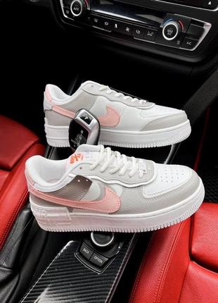 Nike air force shadow pink strip