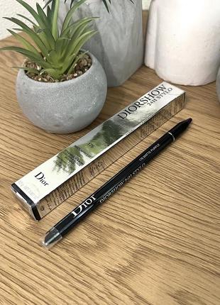 Оригинальный dior dior diorshow 24h stylo waterproof eyeliner 176 водостойкий карандаш для глаз оригинал водостойкий карандаш для глаз