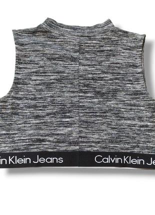 Топ из трикотажа calvin klein3 фото