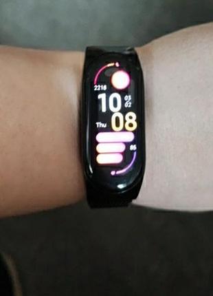 Металлический ремешок к mi band 3/4/5/6/7  металевий ремішок для mi band 3/4/5/6/7 ремешок к ми бенд браслет ми банд  мі бенд мі банд5 фото