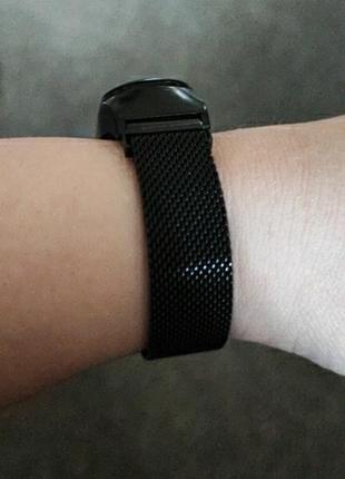 Металевий ремішок для mi band 3/4/5/6/7  металлический ремешок к mi band 3/4/5/6/7 ремешок к ми бенд браслет ми банд  мі бенд мі банд6 фото