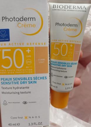 Биодерма bioderma
tinted spf50+ photoderm тональный крем spf50+ 40мл