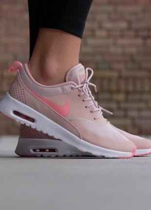 Кросівки nike air max thea pink oxford1 фото