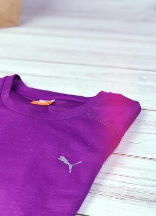 Спортивная футболка puma cool cell фиолетовая2 фото