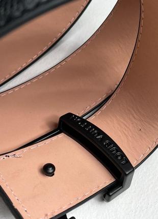 Ремень louis vuitton leather belt chess black/black6 фото
