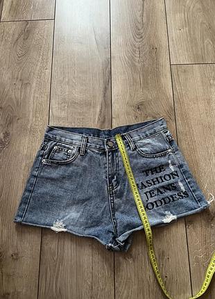 Джинсові міні шорти 5