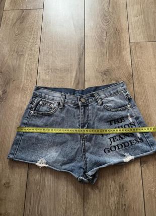 Джинсові міні шорти 4
