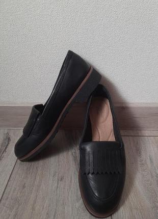 Туфли женские, clarks, 35 размера,черного цвета.3 фото