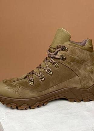 Чоловічі літні тактичні берці шкіряні 36-50р черевики військові армійські наявність з натуральної шк5 фото