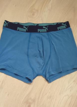 Трусы базовые боксерки коттоновые puma l 12 40