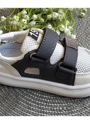 Босоножки 22 - 31 г сандалии летняя обувь сетка защита пальцев светоотражающие элементы7 фото