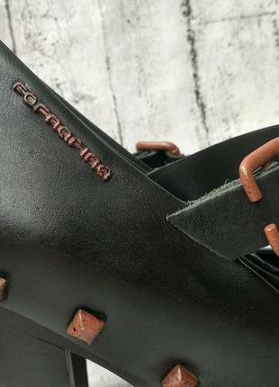 Стильные итальянские туфельки от fornarina,39р,нат.кожа7 фото