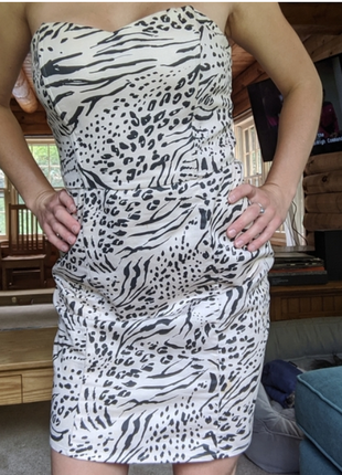 Плаття без бретелей н&m