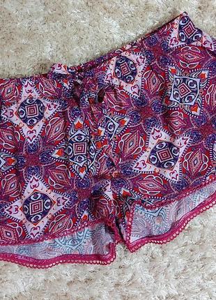 Пижамные шортики 10-12размер, евро 38-40