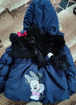 Куртка з міні маус
