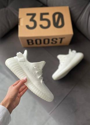 Кроссовки adidas yeezy boost 350 all white❗️❗️4 фото