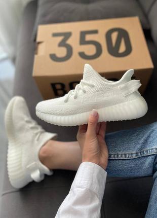 Кроссовки adidas yeezy boost 350 all white❗️❗️5 фото