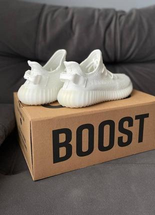 Кроссовки adidas yeezy boost 350 all white❗️❗️7 фото