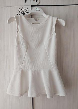 Фактурная блуза с открытой спинкой