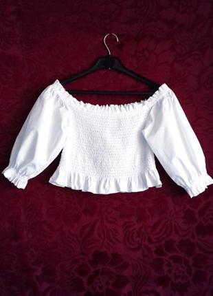100% хлопок белая облегающая укороченная блузка с вышивкой кроп топ блуза с эмитацией карсета топ блузка7 фото
