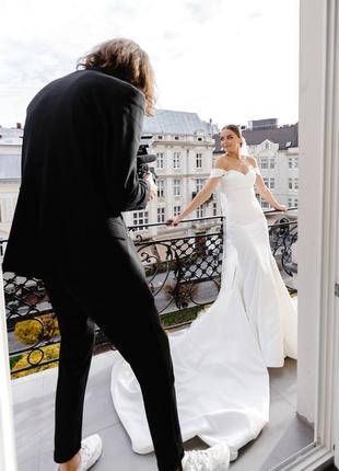Изысканное свадебное платье “annette” от milla nova3 фото