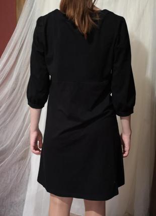 Трикотажна сукня only чорне плаття2 фото