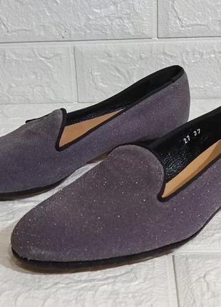 Лофери туфлі vero guoio .made in italy.37.