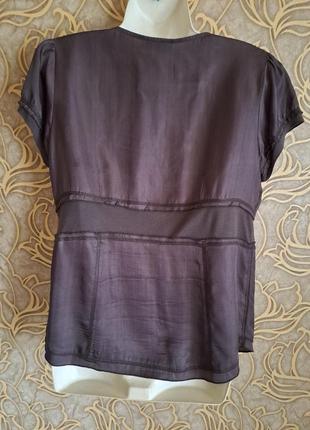(965) отличная вискозная блуза styles by steps с рюшами/ размер евро 382 фото