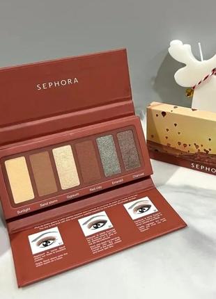 Палетка тіней eyestories southwest sunrise від sephora.