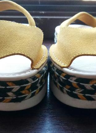 Новые кожаные женские босоножки слипоны сандалии lesac 364 фото