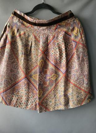 Etro шелковая юбка2 фото